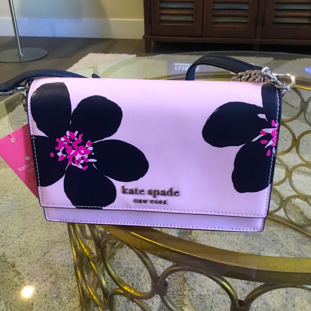 KATE SPADE CAMERON FLORA CONVERTIBLE CROSSBODY BAG